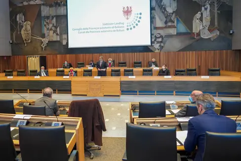 Der Südtiroler Landtag ist einberufen, am Donnerstag, 18. Jänner den Landeshauptmann zu wählen. (Archivfoto: Südtiroler Landtag/Martin Werth)