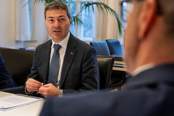 In carica da tre mesi: il presidente dell'HGV Klaus Berger (Foto: USP/Fabio Brucculeri)