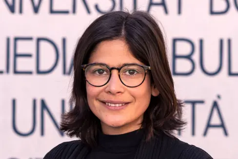 Die Forscherin Isabel Schäufele-Elbers (Foto: salto.bz)