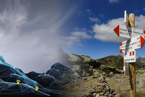 Mit dem Projekt Digiway sollen Wanderrouten in Südtirol, Tirol und dem Trentino durch eine gemeinsame Datenbasis harmonisiert und vergleichbar gemacht werden, zum Beispiel bezüglich ihres Schwierigkeitsgrades oder Gefahrenpotentials. Das Projekt wird über das Programm Interreg Italien-Österreich finanziert. (Foto: LPA/Euregio)