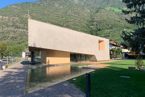 Das neue Naturparkhaus Texelgruppe in Naturns wird am 13. Juni eröffnet. (Foto: AREA Architetti Associati R. Pauro – A. Fregoni)