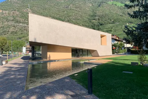 Das neue Naturparkhaus Texelgruppe in Naturns wird am 13. Juni eröffnet. (Foto: AREA Architetti Associati R. Pauro – A. Fregoni)