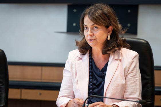 Con un tasso di occupazione di circa 290 giorni all’anno, la Fiera di Bolzano rappresenta un importante punto di incontro per espositori regionali, nazionali e internazionali, ha sottolineato la presidente Greti Ladurner. (Foto: USP/Fabio Brucculeri)