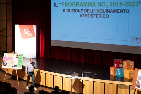 La realizzazione del Piano clima 2040 è un obiettivo per tutti. L'assessore provinciale Giuliano Vettorato ha dato mandato ai suoi uffici di compiere ogni sforzo possibile in questa direzione. (Foto: ASP/Manuela Tessaro)