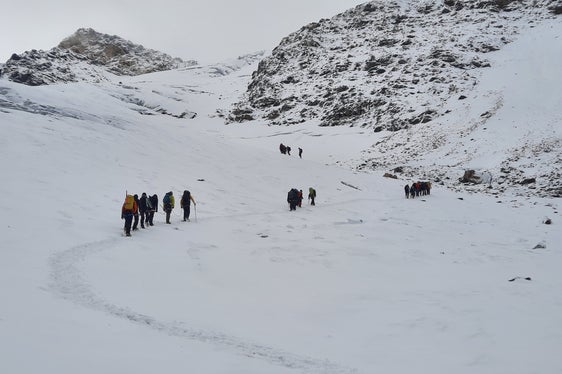 Geltscherwanderung: Aufstieg zum Suldengletscher (Foto: LPA/Susanne Hellrigl/Deutsche Bildungsdirektion)