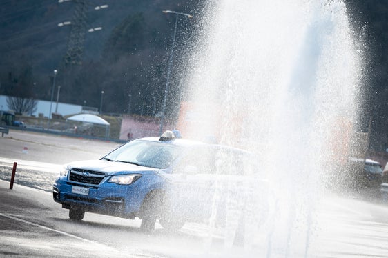 Al termine della presentazione, i presenti hanno potuto assistere alle prime esercitazioni dei Reparti speciali della Polizia di Stato. (Foto: USP/Fabio Brucculeri)