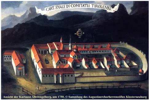 Heinrich Haller, originario di Innsbruck, tradusse numerosi testi sacri dal latino al tedesco presso la Certosa della Val Senales tra il 1462 e il 1471. Il suo lavoro è oggetto della serata Euregio, lunedì 25 settembre (Foto: Max Siller)
