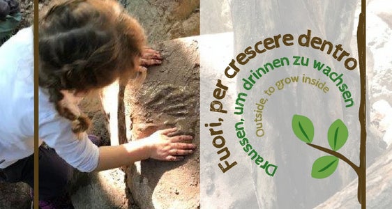Der Kindergarten Dolomiti lädt zur Ausstellung Draußen, um drinnen zu wachsen (Fuori, per crescere dentro) ein. (Foto: LPA)