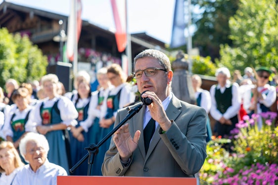 Landeshauptmann Maurizio Fugatti (Trentino): Die Euregio ist ein Modell und Ideal des Zusammenlebens und der Freundschaft zwischen den Völkern - nicht nur für uns selbst, sondern für ganz Europa. (Foto: Land Tirol/Sedlak)
