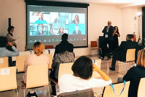 Nach der gestrigen Vorstellung startet am 11. Oktober im Kulturzentrum Trevi-TreviLab der eigentliche Workshop zur Gebärdensprache. (Foto: LPA)