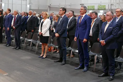 Il presidente della Provincia di Bolzano Arno Kompatscher, oggi (16 settembre) ha partecipato con un suo intervento alla Giornata dei Comuni austriaci a Tulln nella Bassa Austria. (Foto: ASP/Dominik Holzer)