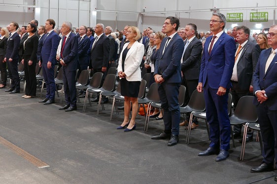 Il presidente della Provincia di Bolzano Arno Kompatscher, oggi (16 settembre) ha partecipato con un suo intervento alla Giornata dei Comuni austriaci a Tulln nella Bassa Austria. (Foto: ASP/Dominik Holzer)