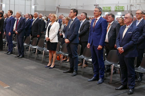 Il presidente della Provincia di Bolzano Arno Kompatscher, oggi (16 settembre) ha partecipato con un suo intervento alla Giornata dei Comuni austriaci a Tulln nella Bassa Austria. (Foto: ASP/Dominik Holzer)
