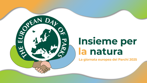 Sabato 24 maggio 2025 nella parte altoatesina del Parco Nazionale dello Stelvio si terrà lo Stelvio Park Day. Vasta l'offerta tematica per i visitatori. (Logo: Giornata europea dei Parchu)