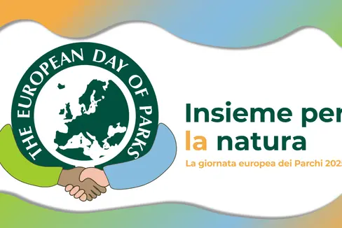 Sabato 24 maggio 2025 nella parte altoatesina del Parco Nazionale dello Stelvio si terrà lo Stelvio Park Day. Vasta l'offerta tematica per i visitatori. (Logo: Giornata europea dei Parchu)