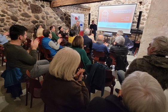 Die Tiroler Auswandung nach Brasilien stand gestern Abend im Mittelpunkt des jüngsten Euregio-Kulturdonnerstag in Bozen. (Foto: Euregio/Armin Gluderer)