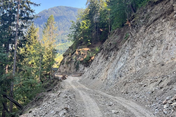 Il traffico aveva seguito questo percorso fino alla costruzione del ponte, negli anni Sessanta. (Foto: ASP/Augustin Hueber)