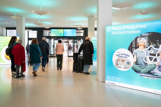Dal 6 al 9 novembre si potrà visitare lo stand dedicato alla digitalizzazione dell'Alto Adige alla Fiera d'Autunno. (Foto: USP/Fabio Brucculeri)