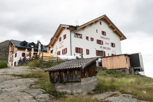 Il nuovo rifugio Nino Corsi è stato inaugurato ufficialmente oggi (22 luglio) (Foto: ASP/Ivo Corrá)