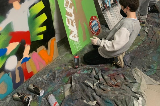 Uno sguardo all'ampia offerta del programma di cultura giovanile 2024/2025: Graffiti a Laghetti.(Foto: USP/Ufficio Servizio giovani)