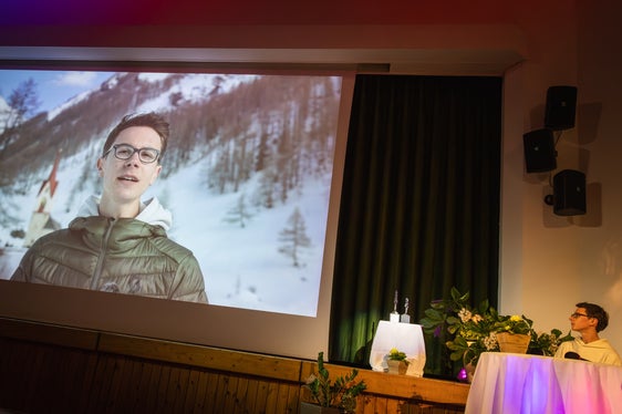 Jugend und Glaube stehen im Mittelpunkt des Filmbeitrags, mit dem Maximilian Schileo den Schülerpreis CLAUS erhalten hat. (Foto: LPA/Florian Stauder)
