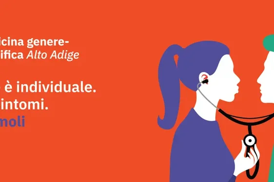 La copertina dell'opuscolo con informazioni importanti sulla medicina di genere. (Foto: Agenzia di stampa e comunicazione della Provincia autonoma di Bolzano)