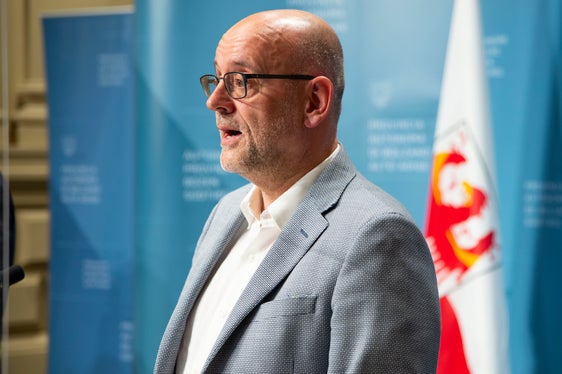 Il direttore dell'Agenzia per l'ambiente e la tutela del clima Flavio Ruffini (foto ASP/Fabio Brucculeri)