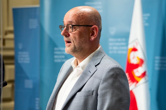 Il direttore dell'Agenzia per l'ambiente e la tutela del clima Flavio Ruffini (foto ASP/Fabio Brucculeri)