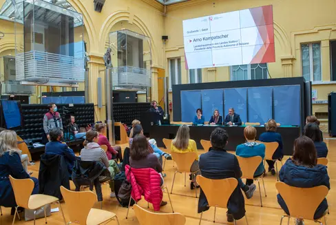 Alle tesi sui temi della resilienza delle donne rifugiate, della violenza informatica e delle donne in psichiatria i Premi scientifici sulle pari opportunità (Foto: ASP/F. Brucculeri)
