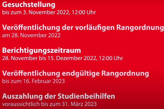 Ab morgen, Donnerstag, 22. September, können Studierende, die universitäre Einrichtungen oder Fachhochschulen besuchen, um Studienbeihilfen des Landes für das akademische Jahr 2022/23 ansuchen.