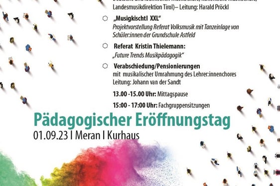 Das Programm (Quelle: LPA)