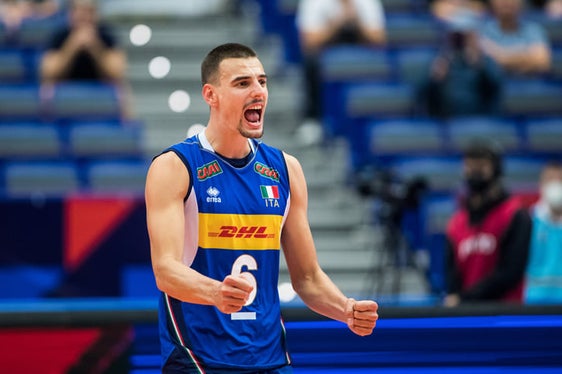 Simone Giannelli, Kapitän der italienischen Volleyball-Nationalmannschaft, wurde zum besten Spieler der Europameisterschaft in Polen gewählt. (Foto: CONI)