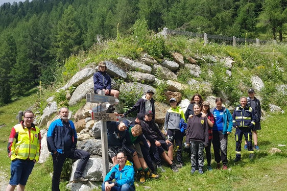 Escursione al torrente Zaytal (Foto: ASP/Agenzia per la Protezione civile)