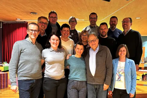 Mitarbeiterinnen und Mitarbeiter der Landesschuldirektion und der Pädagogischen Abteilung haben sich in Baden-Württemberg Inputs zu innovativen Lernkonzepte sowie individuellem und sozialem Lernen geholt. (Foto: LPA/Deutsche Bildungsdirektion)