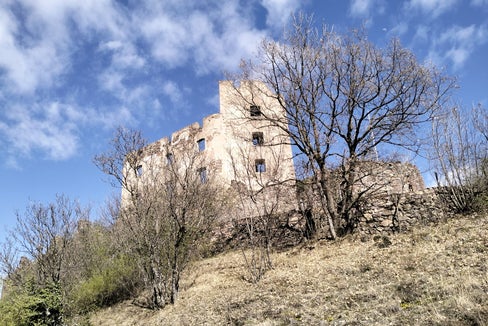 Un'immagine di Castel Rafenstein in questi giorni di fine marzo (Foto: ASP/Maja Clara)