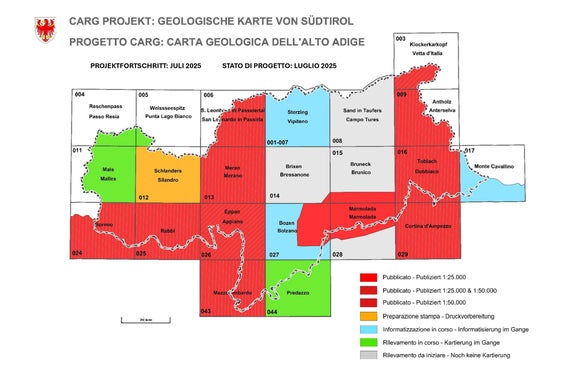 Das Projekt der geologischen Kartierung des Landes ist mit den geologischen Daten für Antholz um ein weiteres Teil erweitert. (Foto: LPA/Landesamt für Geologie und Baustoffprüfung)