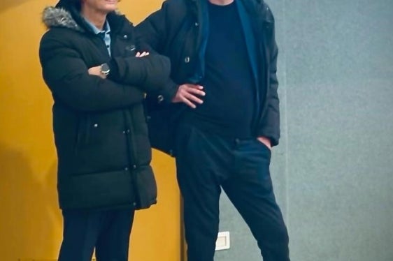 Il sovrintendente Vincenzo Gullotta (a sin.) con il dirigente Giuseppe Augello (Foto: ASP)