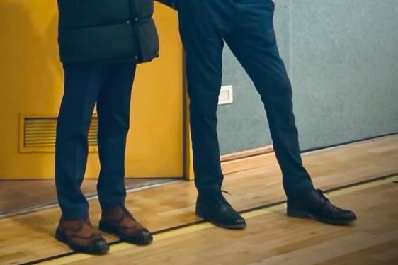 Il sovrintendente Vincenzo Gullotta (a sin.) con il dirigente Giuseppe Augello (Foto: ASP)