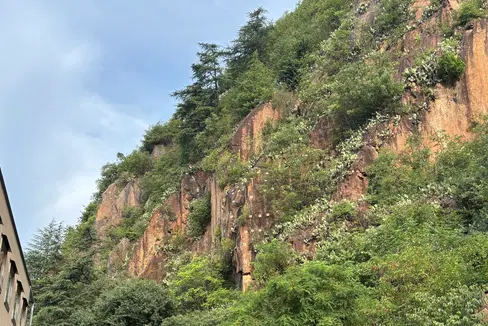 Per ridurre il rischio di caduta massi, l'Agenzia del Demanio ha recentemente iniziato i lavori sopra il centro di riabilitazione in via Fago a Bolzano. (Foto: USP/Agenzia Demanio provinciale)