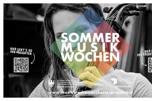 Ab Sonntag, 1. Februar, sind Online-Anmeldungen für die Sommermusikwochen und Orchesterprojekte der Landesdirektion Deutsche und ladinische Musikschule möglich. (Foto: Landesdirektion Deutsche und ladinische Musikschule)