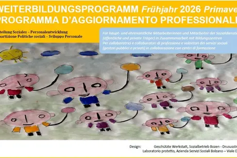 La locandina del programma di aggiornamento primavera 2026. (Screenshot: USP)