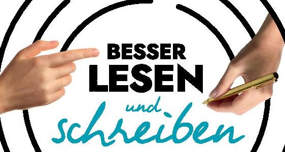 Das Logo zum Projekt, dass deutsch sprechende Menschen in Südtirol, dabei unterstützen soll ihre Lese- und Schreibkenntnisse zu verbessern. (Foto: LPA/Landesamt für Weiterbildung)