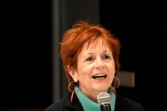 Projektkoordinatorin Martha Stecher der Landesdirektion deutschsprachige Berufsbildung: Konzeptentwicklung der Schulsozialarbeit und personelle Aufstockung durch die ESF-Finanzierung gelungen. (Foto: LPA/Landesdirektion deutschsprachige Berufsbildung)