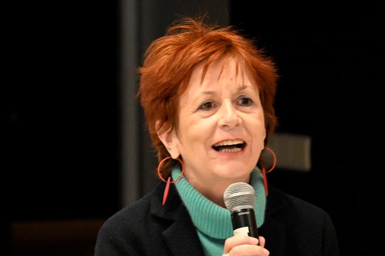 Projektkoordinatorin Martha Stecher der Landesdirektion deutschsprachige Berufsbildung: Konzeptentwicklung der Schulsozialarbeit und personelle Aufstockung durch die ESF-Finanzierung gelungen. (Foto: LPA/Landesdirektion deutschsprachige Berufsbildung)