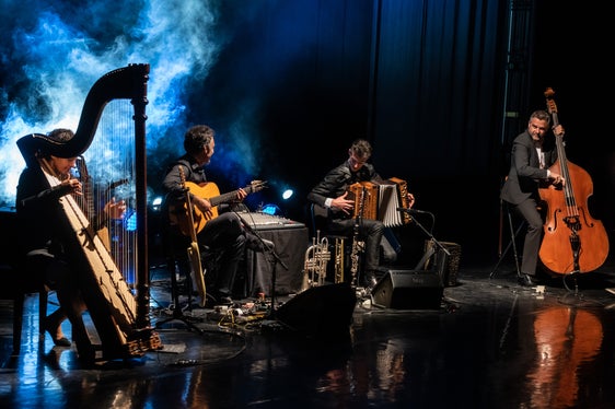 L'evento è stato accompagnato dalle note musicali dell'Herbert Pixner Project. (Foto: ASP/Ivo Corrà)