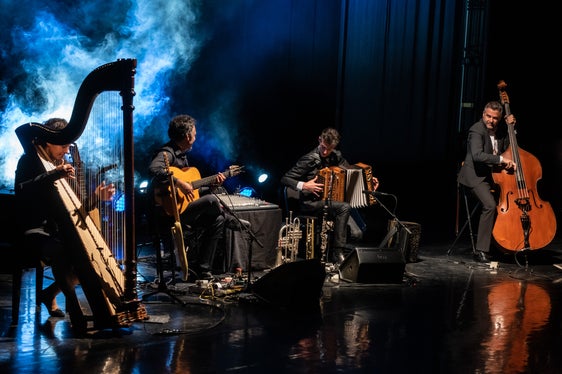 L'evento è stato accompagnato dalle note musicali dell'Herbert Pixner Project. (Foto: ASP/Ivo Corrà)