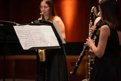 Eröffnungskonzert des Bundeswettbewerbs Prima la musica 2024, im Bild das Amos Quartett (Foto: LPA/Daniel von Johnston)