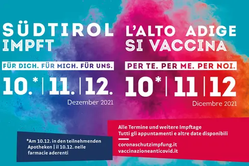 Vaccinazione di massa da venerdì 10 a domenica 12 dicembre, l'invito è aperto a tutti. L'organizzazione è in pieno svolgimento.