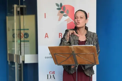 Vorstellung der bis 28. Oktober zu sehenden Dante-Ausstellung im Kulturzentrum Trevi-Trevilab in Bozen (Foto: LPA)