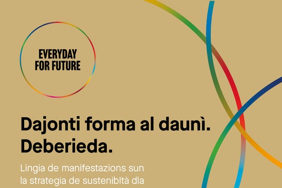 Ai 8 de merz scumëncia l tour per svilupé la strategia per n svilup sustenibl dla Jonta provinziela te Südtirol, che tol ite plu manifestazions. (Foto: OSP)